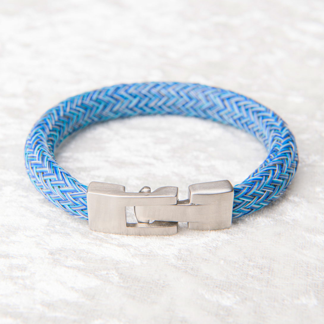 Be:ion Leonブレスレット デニムブルー